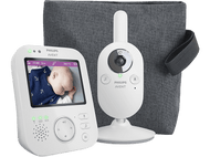 PHILIPS Babyphone vidéo numérique AVENT (SCD882/26)