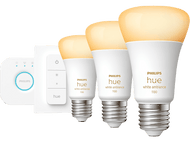 PHILIPS HUE Ampoule Smart White Ambiance Starter Kit E27 8 W (29123200)