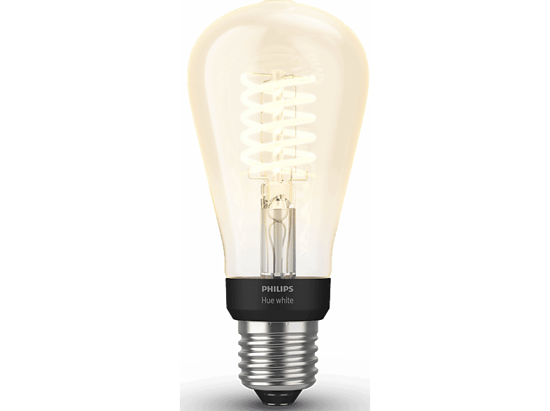 PHILIPS HUE Ampoule Smart White Filament Edison Blanc chaud E27 7 W (68886800)