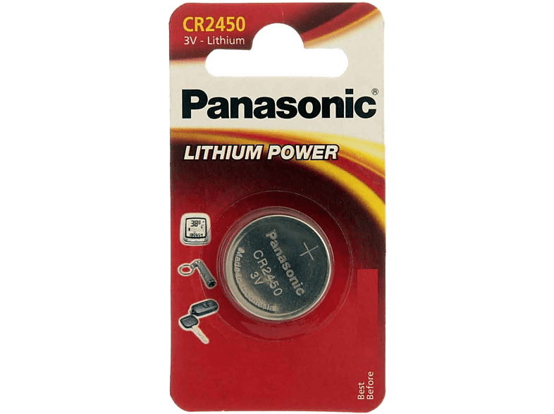 PANASONIC BATTERY Pile Lithium CR2450