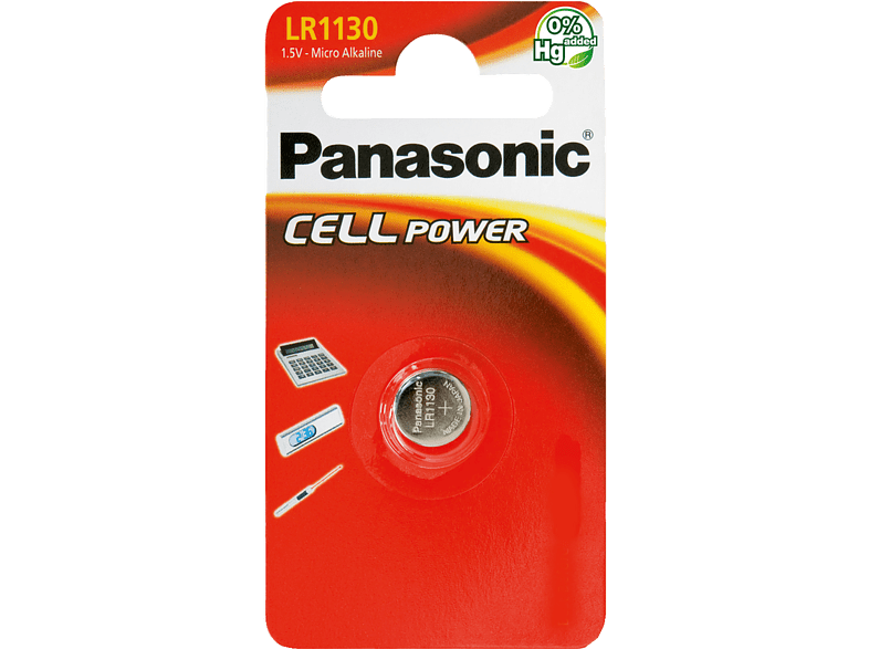 PANASONIC BATTERY Pile micro alcaline LR1130