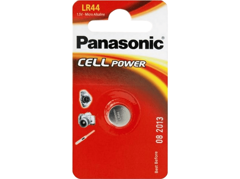 PANASONIC BATTERY Pile micro alcaline LR44
