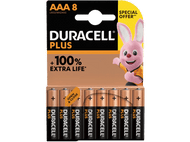 DURACELL Piles 8 x AAA (5000394141384)