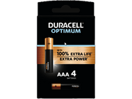 DURACELL Piles AAA Alcalines Optimum Pack 4 (5000394137516)