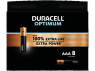 DURACELL Piles AAA Alcalines Optimum Pack 8 (5000394137714)