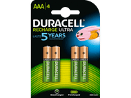 DURACELL Piles rechargeables AAA 850 mAh 4 pièces (5000394203822)