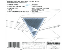 Charger l&#39;image dans la galerie, Pink Floyd - The Dark Side Of The Moon (Live at Wembley) CD

