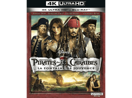 Pirates des Caraïbes: La Fontaine De Jouvence - 4K Blu-ray