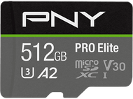 PNY Carte mémoire microSD PRO Elite 512 GB (PNYPSDUX512U31)