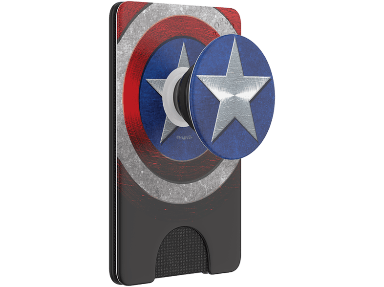 POPSOCKETS Porte-cartes et poignée PopGrip Captain America (101463)