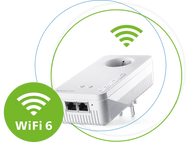 DEVOLO Powerline Magic 2 WiFi 6 Adaptateur pour extension Blanc (8812)
