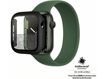 Charger l&#39;image dans la galerie, PANZERGLASS Protection d&#39;écran Full Body Apple Watch 7 (45 mm) Noir (PZ-3664)
