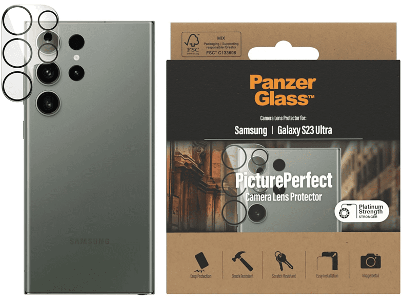 PANZERGLASS Protection d'écran Galaxy A13 / A23 / M23 5G / M33 5G Noir –  MediaMarkt Luxembourg