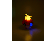Charger l&#39;image dans la galerie, Radio-réveil veilleuse Pikachu et Pokeball (811354)

