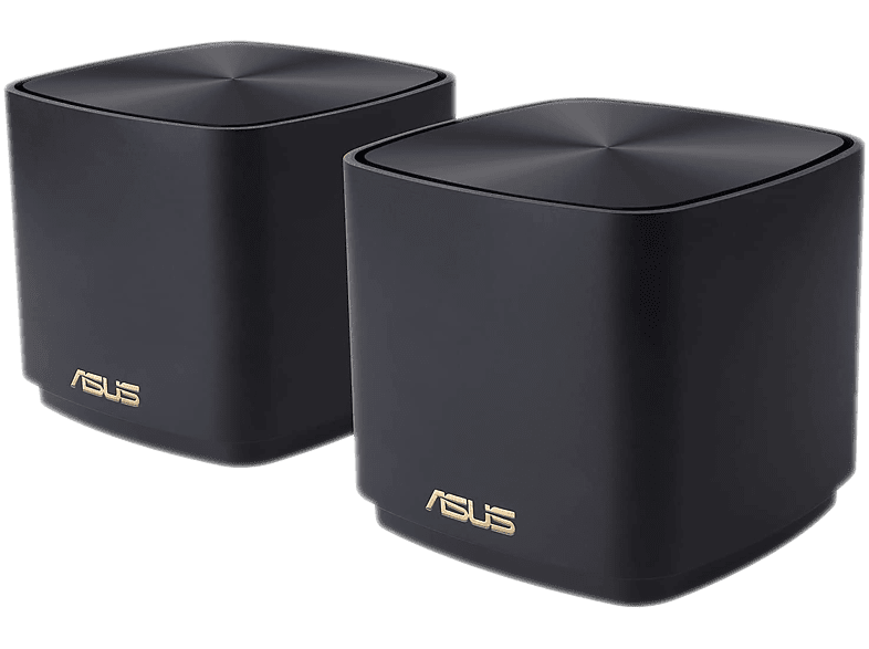 ASUS Routeur Zen WiFi AX Mini XD4 (2-Pack) Noir (90IG05N0-MO3R30)