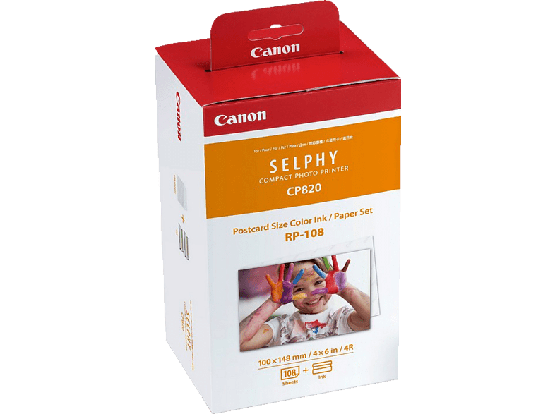 CANON RP-108 High-Capacity Color Ink/Paper Set (8569B001AA)