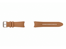 Charger l&#39;image dans la galerie, SAMSUNG Bracelet Hybrid Vegan Leather Band pour Galaxy Watch 4 / 5 / 6 S/M Camel (ET-SHR95SDEGEU)
