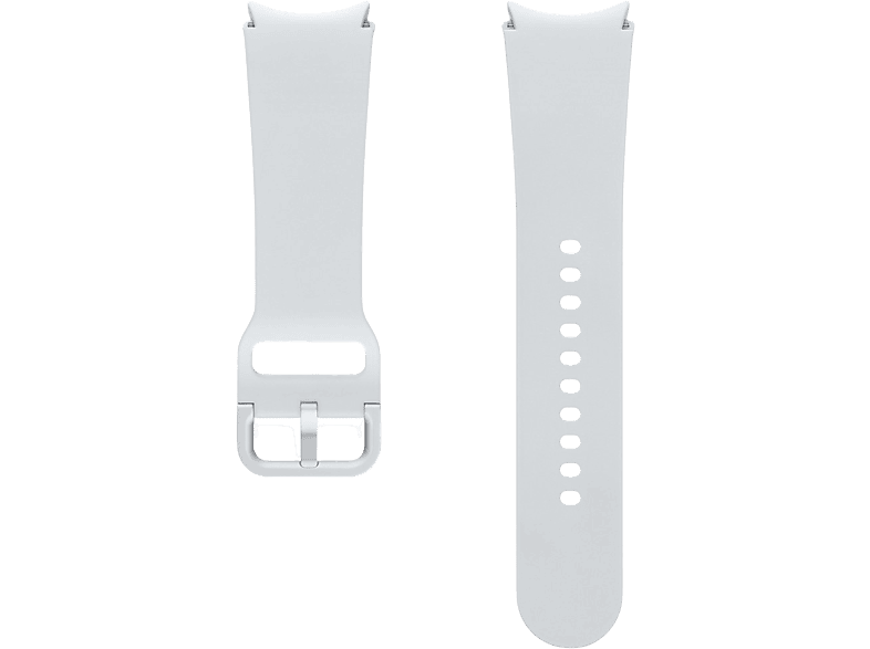 SAMSUNG Bracelet Sport Band pour Galaxy Watch 4 / 5 / 6 S/M Silver (ET-SFR93SSEGEU)