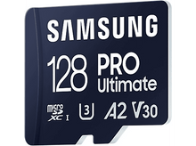 Charger l&#39;image dans la galerie, SAMSUNG Carte mémoire microSD Pro Ultimate 128 GB avec adaptateur SD (MB-MY128SA/WW)
