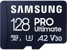 Charger l&#39;image dans la galerie, SAMSUNG Carte mémoire microSD Pro Ultimate 128 GB avec adaptateur SD (MB-MY128SA/WW)
