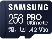 Charger l&#39;image dans la galerie, SAMSUNG Carte mémoire microSD Pro Ultimate 256 GB avec adaptateur SD (MB-MY256SA/WW)
