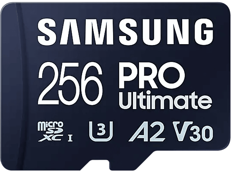 SAMSUNG Carte mémoire microSD Pro Ultimate 256 GB avec adaptateur SD (MB-MY256SA/WW)