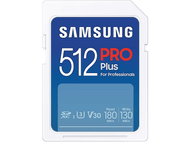SAMSUNG Carte mémoire SDXC Pro Plus 2023 512 GB (MB-SD512S/EU)