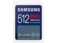 SAMSUNG Carte mémoire SDXC Pro Ultimate 512 GB avec adaptateur (MB-SY512SB/WW)
