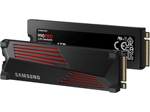 Charger l&#39;image dans la galerie, SAMSUNG Disque dur SSD interne 1 TB PRO Heatsink PCIe 4.0 NVMe M.2 (MZ-V9P1T0GW)
