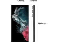 Charger l&#39;image dans la galerie, SAMSUNG Smartphone Galaxy S22 Ultra 256 GB Phantom Black (SM-S908BZKGEUB)
