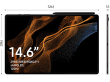 Charger l&#39;image dans la galerie, SAMSUNG Tablette Galaxy Tab S8 Ultra Wi-Fi 512 GB Graphite (SM-X900NZAFEUB)
