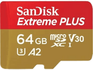 SANDISK Carte mémoire microSDHC Extreme Plus 64 GB UHS-III (00214500)