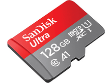 Charger l&#39;image dans la galerie, SANDISK Carte mémoire microSDHC Ultra 128 GB Class 10 UHS-I (SDSQUAB-128G-GN6IA)

