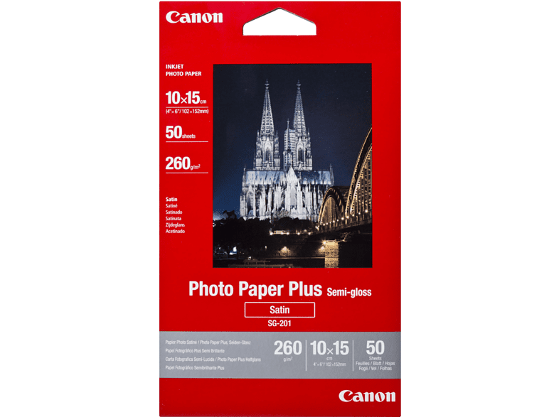 CANON SG-201 Photo Paper Plus 50 feuilles (1686B015)
