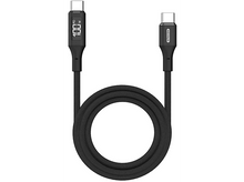 Charger l&#39;image dans la galerie, SITECOM Câble USB-C LED display 1.5 m Noir (CA-1005)
