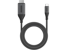 Charger l&#39;image dans la galerie, SITECOM Câble vidéo Pro USB-C vers HDMI 2.1 1.8 m 8K Noir (CA-1002)
