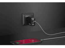 Charger l&#39;image dans la galerie, SITECOM Chargeur USB-A / USB-C LED 30 W PD Noir (CH-1001)
