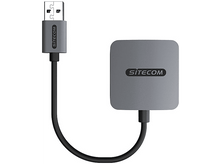 Charger l&#39;image dans la galerie, SITECOM Lecteur de carte SD / microSD Pro Argenté / Noir (MD-1009)
