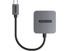 Charger l&#39;image dans la galerie, SITECOM Lecteur de carte SD / microSD Pro Argenté / Noir (MD-1010)
