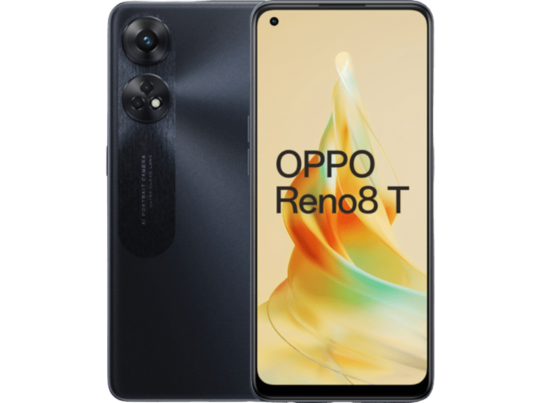 OPPO Smartphone Reno8 T 128 GB Midnight Black (CPH2481MK)