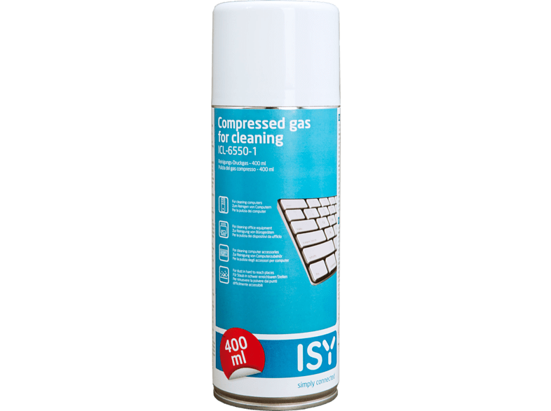 ISY Spray dépoussiérant Gaz 400 ml (ICL-6550-1)