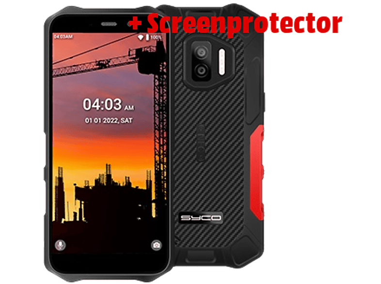 SYCO Smartphone robuste + Screen protector (RS-403 PACK)