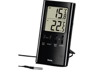 HAMA Thermomètre LCD T-350 Noir (186367)