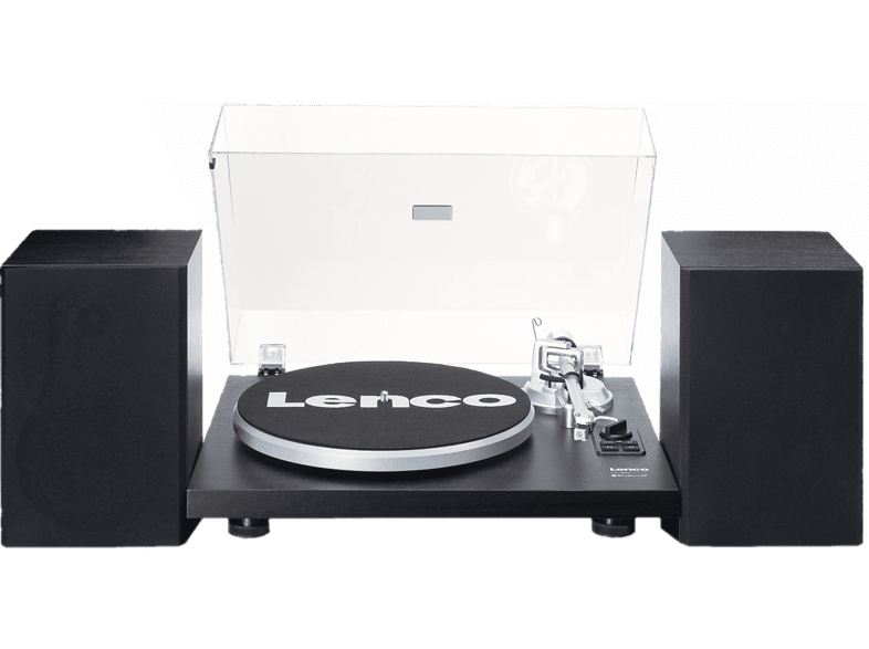 LENCO Tourne-disque Bluetooth Noir (LS-500BK)