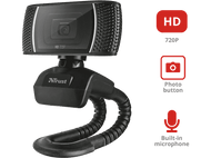TRUST Webcam Trino HD 720p Noir (18679)